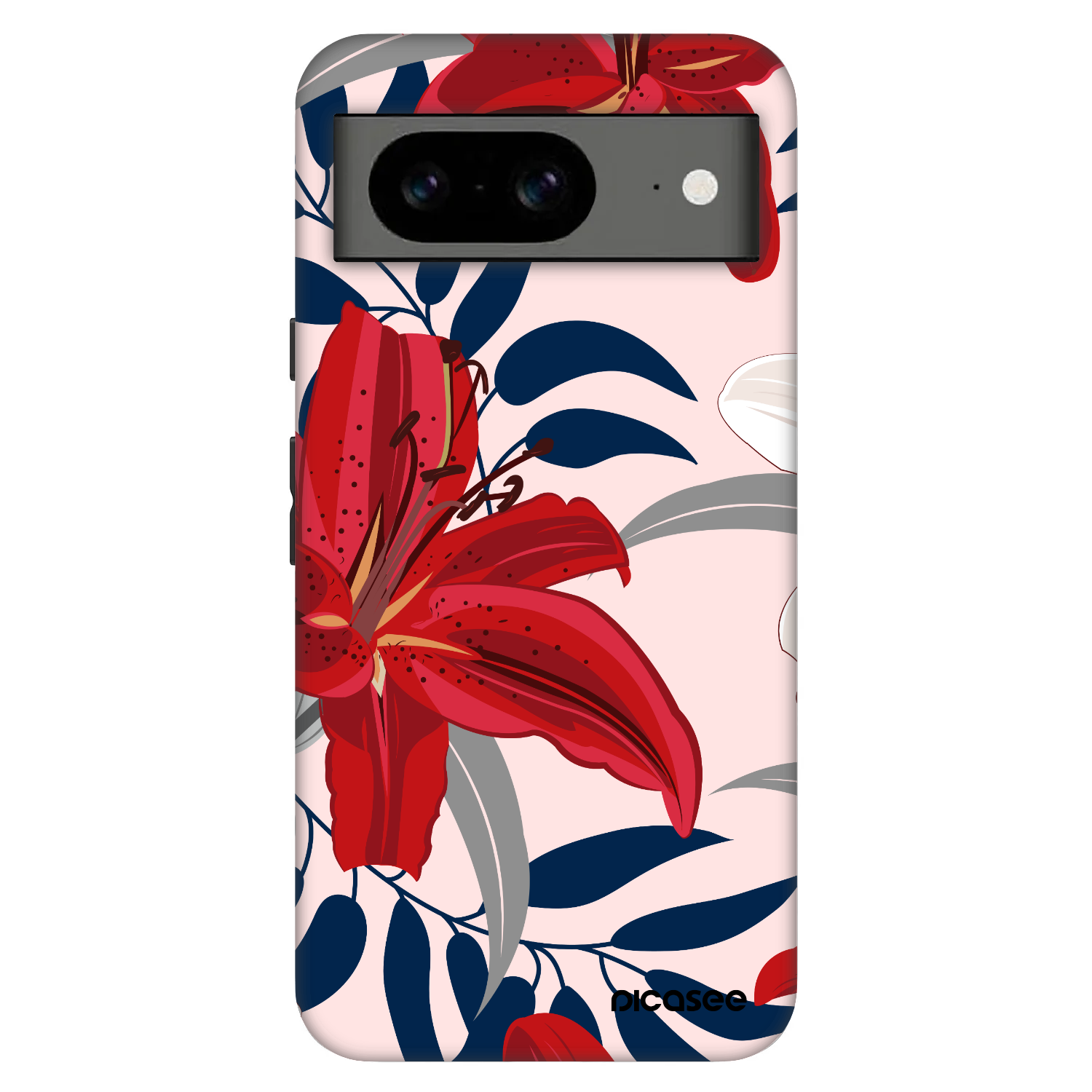 Picasee Fashion Case Google Pixel 8 Pro - Red Lily