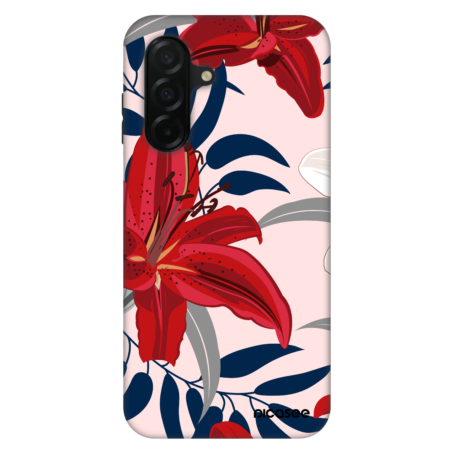 Picasee Fashion Case Samsung Galaxy A26 5G A266B - Red Lily