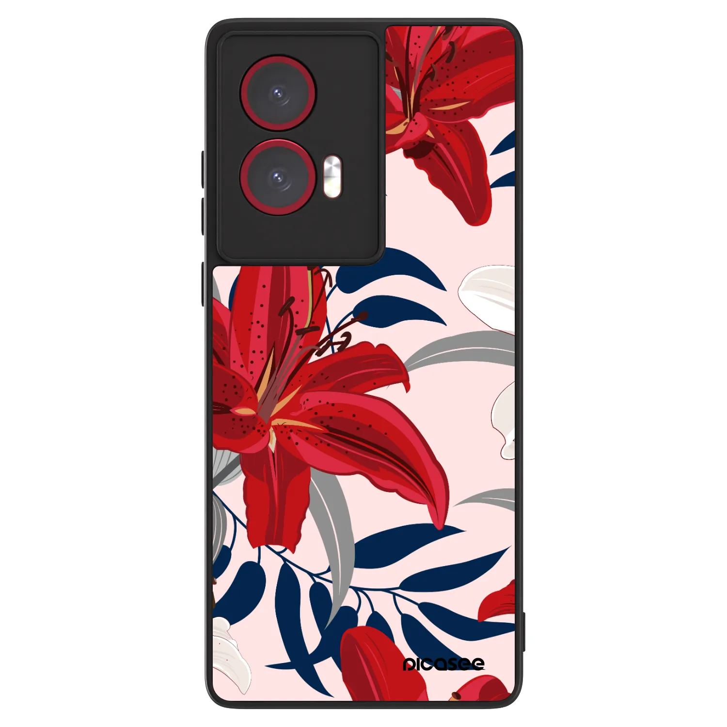 Picasee ULTIMATE CASE Motorola Edge 50 Fusion - készülékre - Red Lily