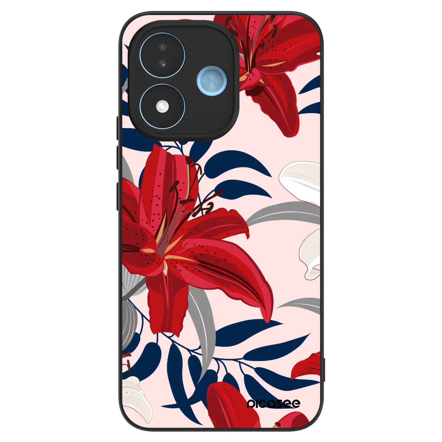 Picasee ULTIMATE CASE Xiaomi Redmi Note 17 5G - készülékre - Red Lily