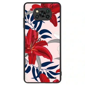 Szilikon tok erre a típusra Xiaomi Poco X3 - Red Lily