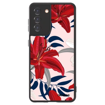 Picasee ULTIMATE CASE Samsung Galaxy S21 5G G991B - készülékre - Red Lily