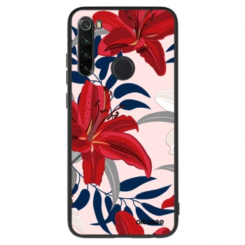 Szilikon tok erre a típusra Xiaomi Redmi Note 8 - Red Lily