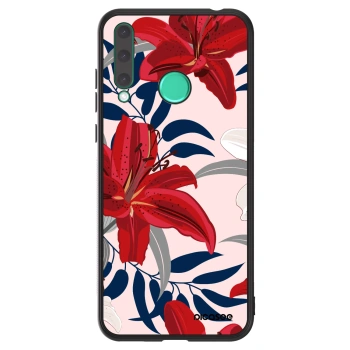 Szilikon tok erre a típusra Honor 20 Lite - Red Lily