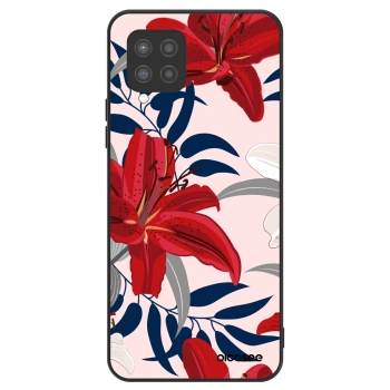 Szilikon tok erre a típusra Samsung Galaxy A42 A426B - Red Lily