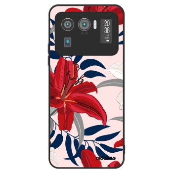 Szilikon tok erre a típusra Xiaomi Mi 11 Ultra - Red Lily