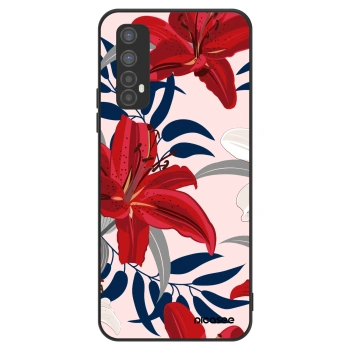 Szilikon tok erre a típusra Realme 7 - Red Lily