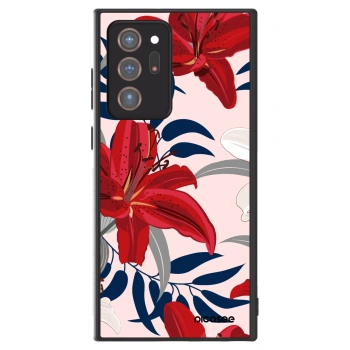 Szilikon tok erre a típusra Samsung Galaxy Note 20 Ultra - Red Lily
