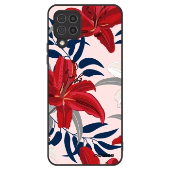 Szilikon tok erre a típusra Samsung Galaxy A22 A225F 4G - Red Lily