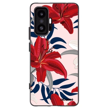 Picasee fekete szilikon tok az alábbi mobiltelefonokra Xiaomi 11T - Red Lily