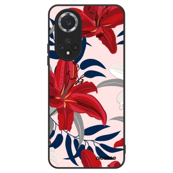 Szilikon tok erre a típusra Huawei Nova 9 SE - Red Lily