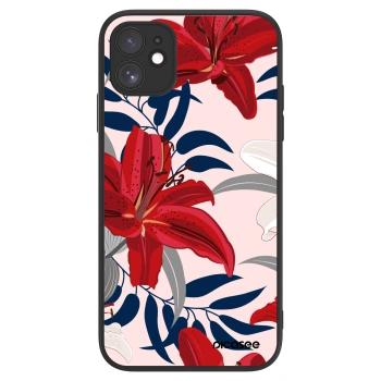 Picasee ULTIMATE CASE MagSafe Apple iPhone 11 - készülékre - Red Lily