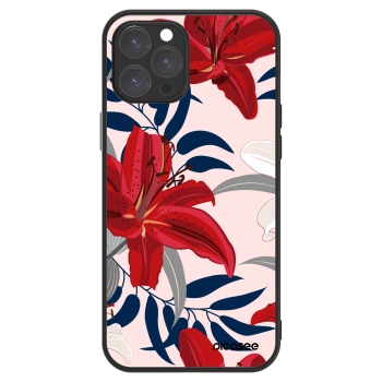 Picasee ULTIMATE CASE MagSafe Apple iPhone 12 Pro Max - készülékre - Red Lily
