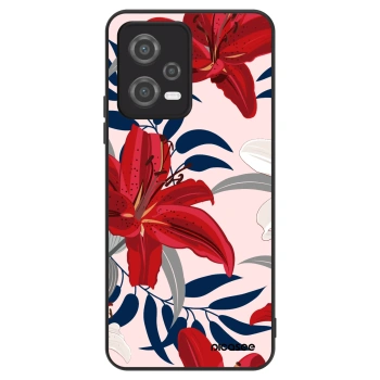 Szilikon tok erre a típusra Xiaomi Poco X5 - Red Lily