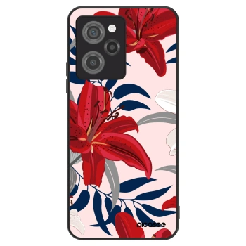 Szilikon tok erre a típusra Xiaomi Poco X5 Pro - Red Lily