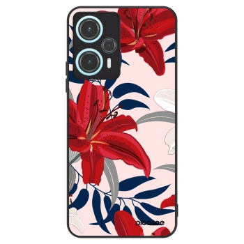 Szilikon tok erre a típusra Xiaomi Poco F5 - Red Lily