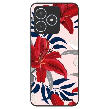 Szilikon tok erre a típusra Realme C53 - Red Lily