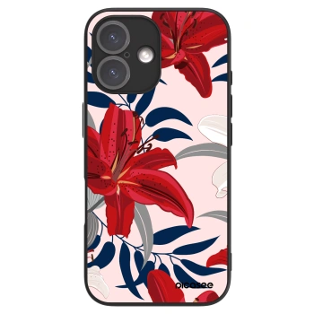Picasee ULTIMATE CASE MagSafe Apple iPhone 16 - készülékre - Red Lily