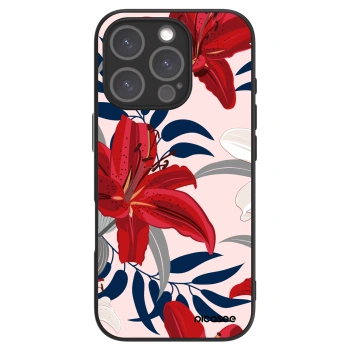 Picasee ULTIMATE CASE MagSafe Apple iPhone 16 Pro - készülékre - Red Lily