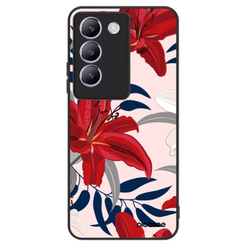 Szilikon tok erre a típusra Vivo V40 SE 5G - Red Lily