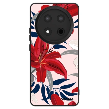 Szilikon tok erre a típusra Honor Magic7 Lite 5G - Red Lily