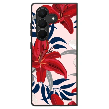 Szilikon tok erre a típusra Samsung Galaxy Z Fold7 5G - Red Lily