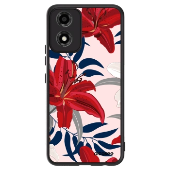Szilikon tok erre a típusra Motorola Moto E14 - Red Lily