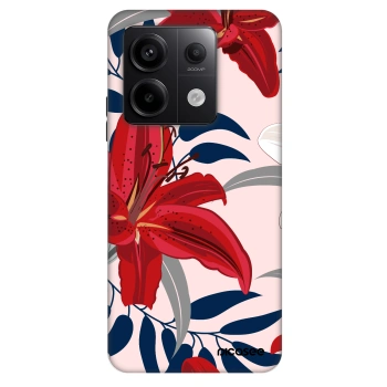 Szilikon tok erre a típusra Xiaomi Redmi Note 13 Pro 5G - Red Lily