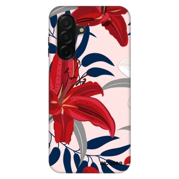 Szilikon tok erre a típusra Samsung Galaxy A26 5G A266B - Red Lily