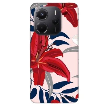Szilikon tok erre a típusra Xiaomi Redmi Note 14 4G - Red Lily