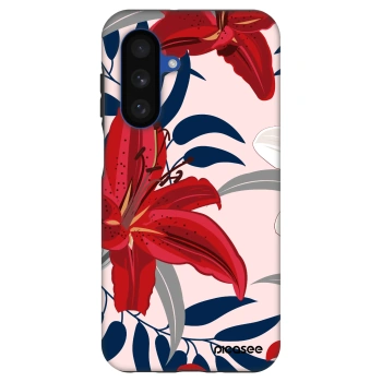 Szilikon tok erre a típusra Samsung Galaxy A17 5G - Red Lily