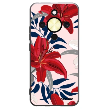 Picasee fekete szilikon tok az alábbi mobiltelefonokra Honor Magic8 Lite 5G - Red Lily