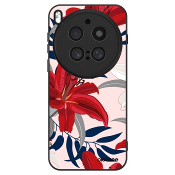 Szilikon tok erre a típusra Vivo X300 Pro - Red Lily