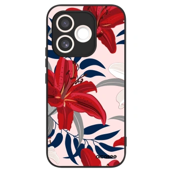 Szilikon tok erre a típusra Honor 600 Lite - Red Lily
