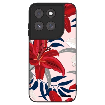 Szilikon tok erre a típusra Motorola Moto G77 - Red Lily