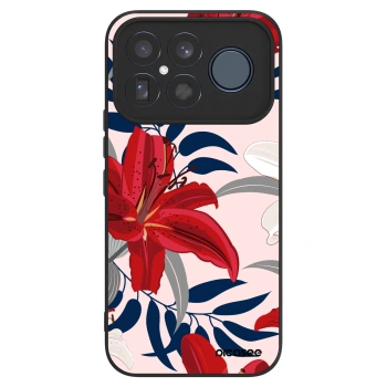 Szilikon tok erre a típusra Xiaomi Poco F8 Ultra - Red Lily