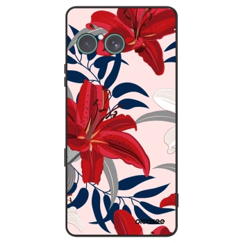 Szilikon tok erre a típusra Sony Xperia 10 VII - Red Lily