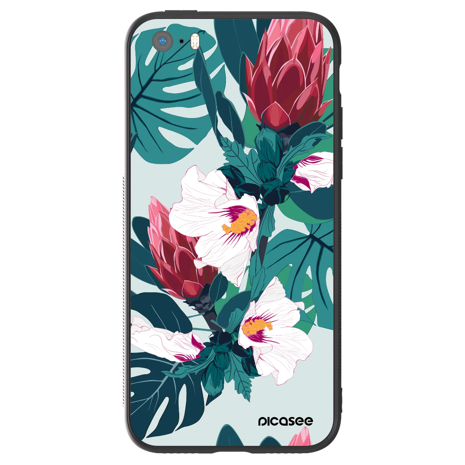 Picasee ULTIMATE CASE Apple iPhone 5/5S/SE - készülékre - Rhododendron