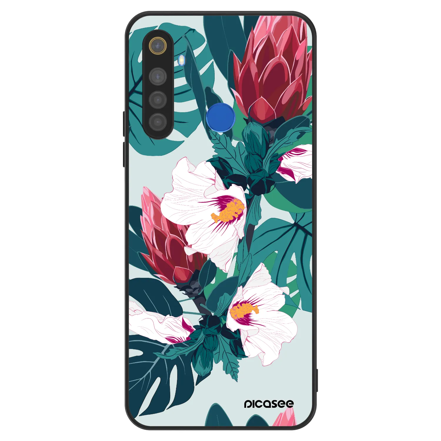 Picasee ULTIMATE CASE Realme 5 - készülékre - Rhododendron