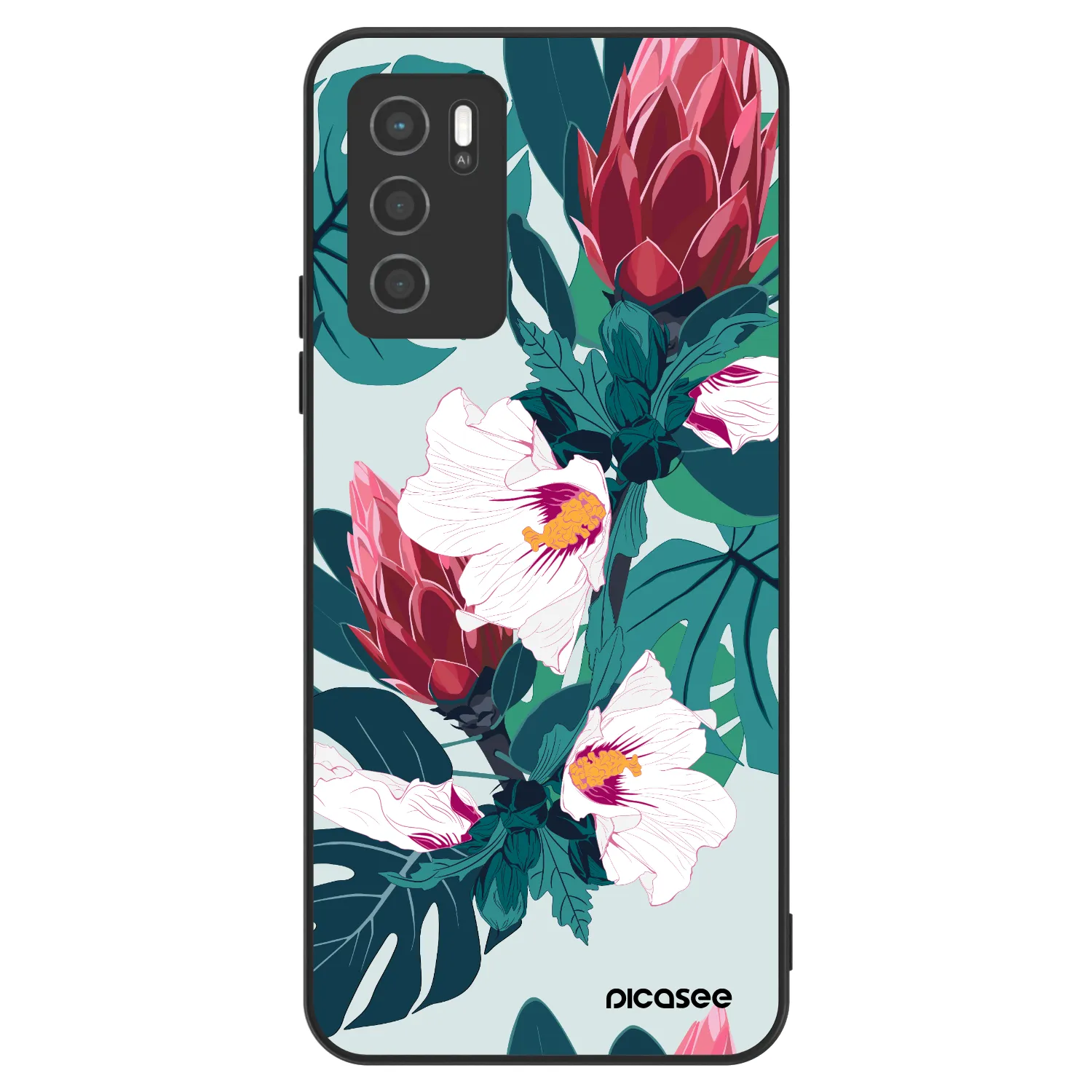 Picasee ULTIMATE CASE OPPO A16s - készülékre - Rhododendron