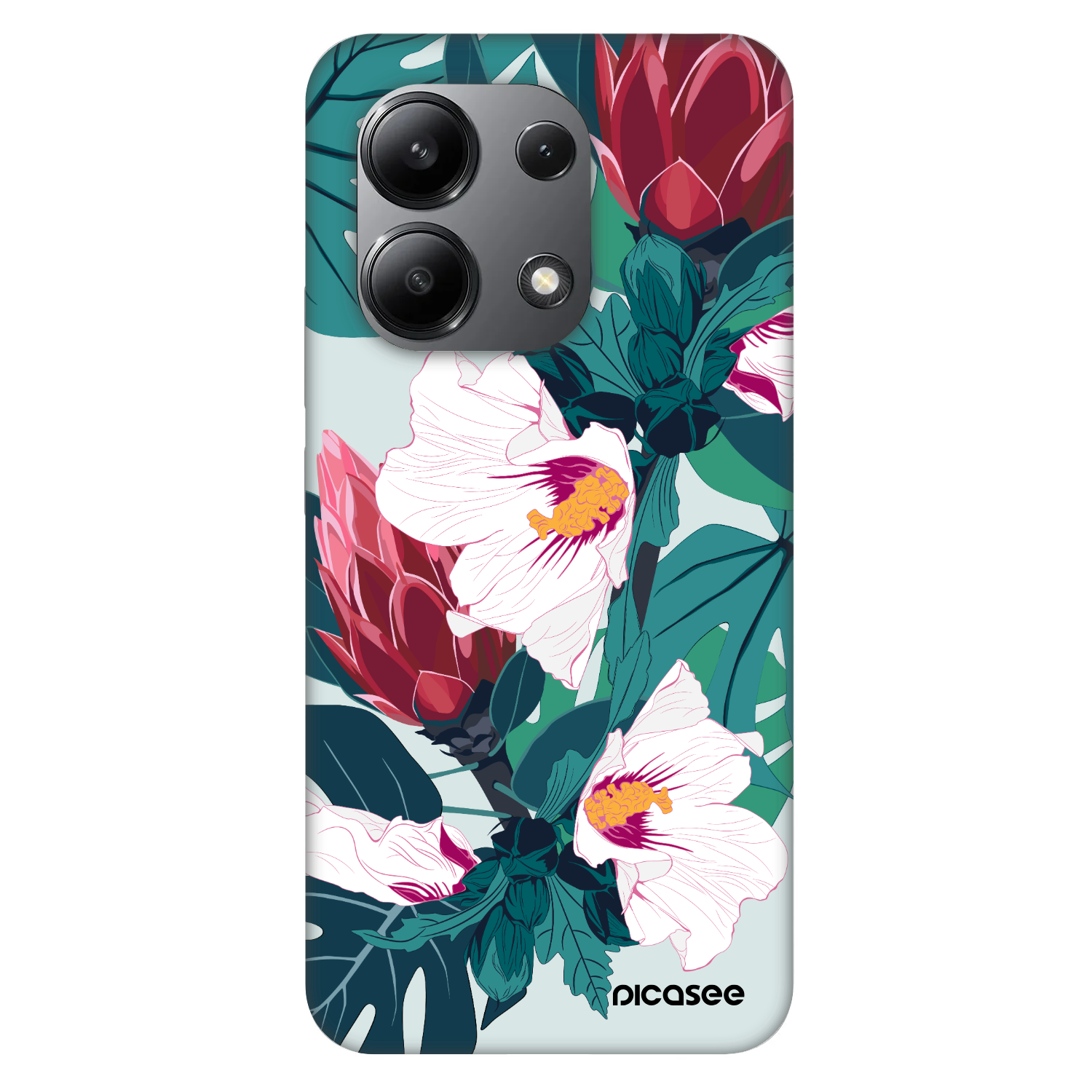 Picasee Fashion Case Xiaomi Redmi Note 13 4G - Rhododendron