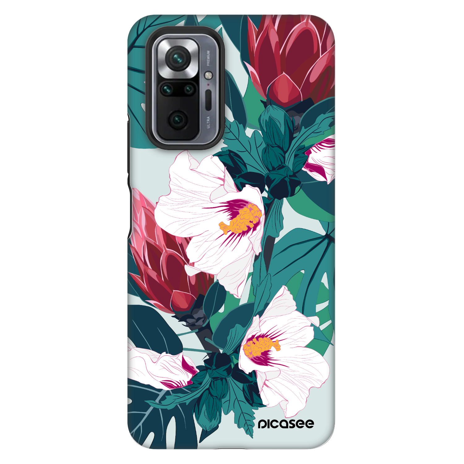 Picasee Fashion Case Xiaomi Redmi Note 10 Pro - Rhododendron