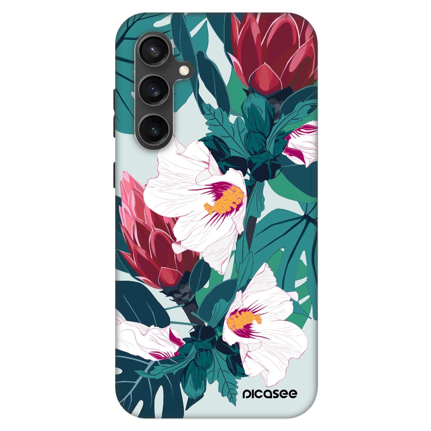 Picasee Fashion Case Samsung Galaxy S23 FE S711B - Rhododendron