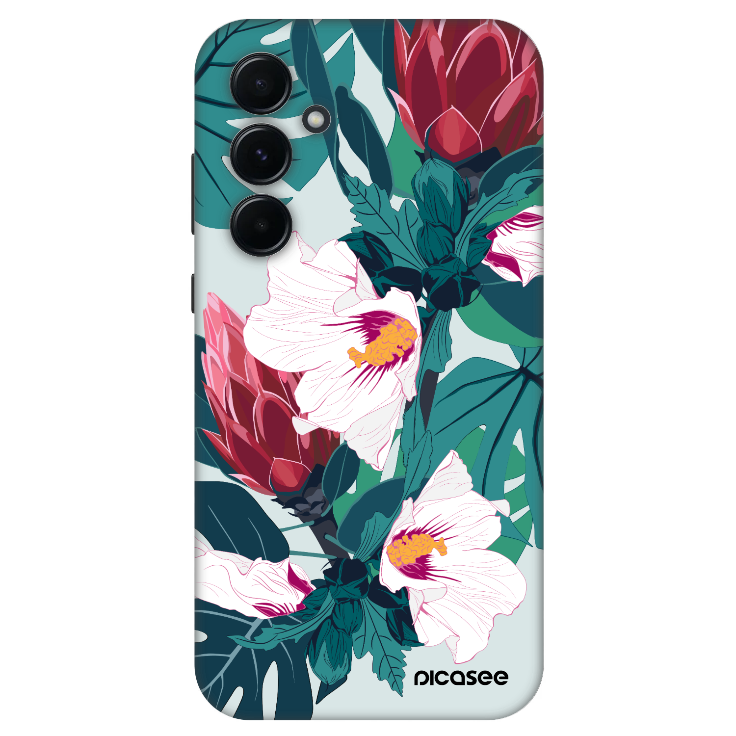 Picasee Fashion Case Samsung Galaxy A55 5G A556B - Rhododendron