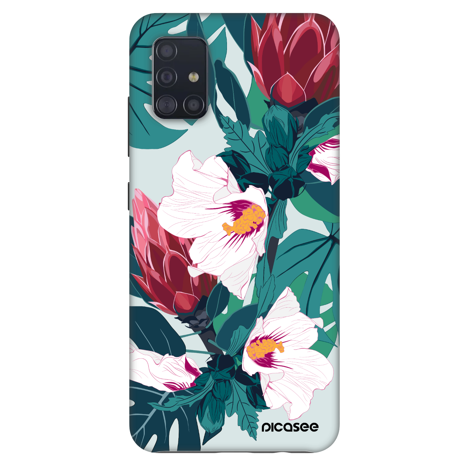 Picasee Fashion Case Samsung Galaxy A51 A515F - Rhododendron