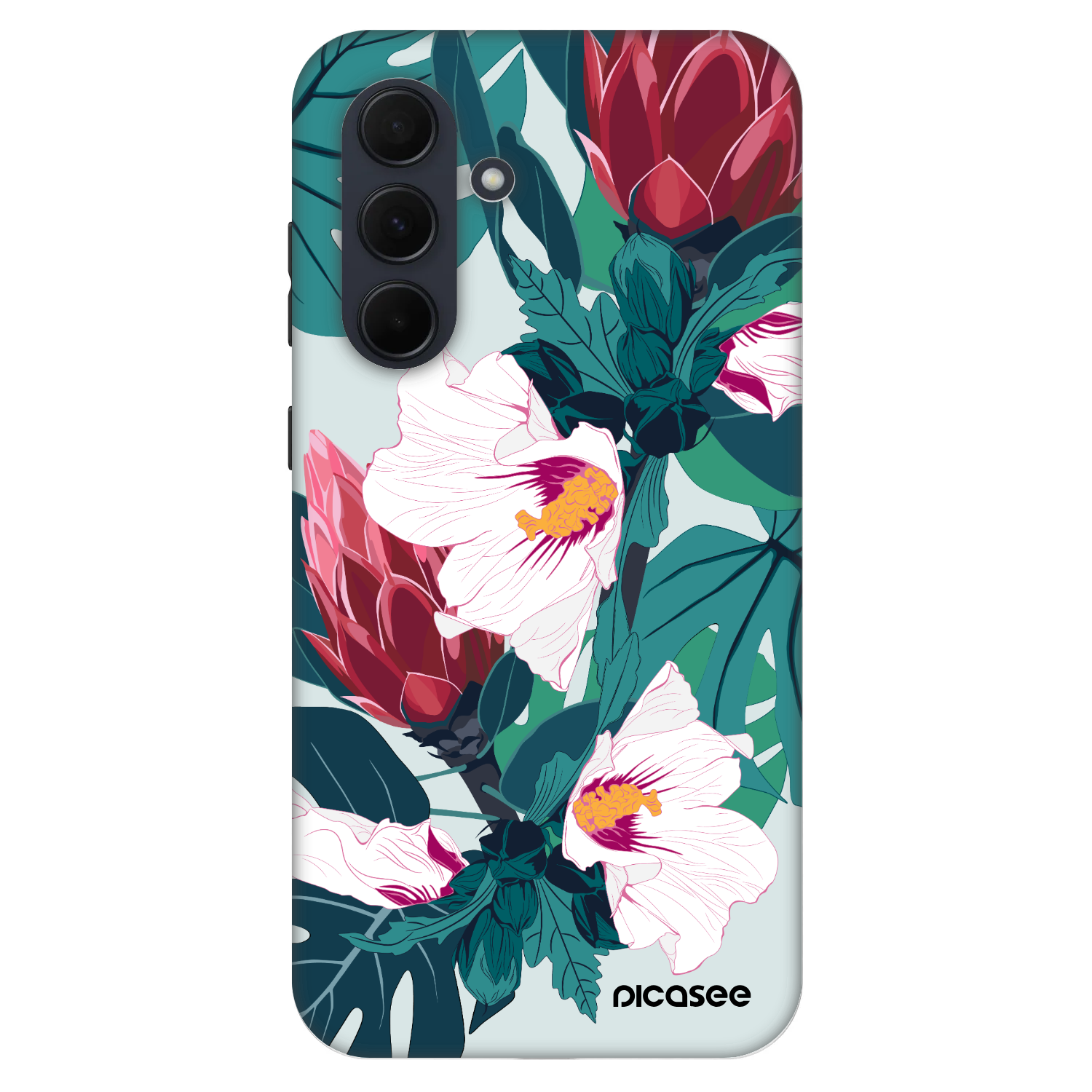 Picasee Fashion Case Samsung Galaxy A35 5G A356B - Rhododendron