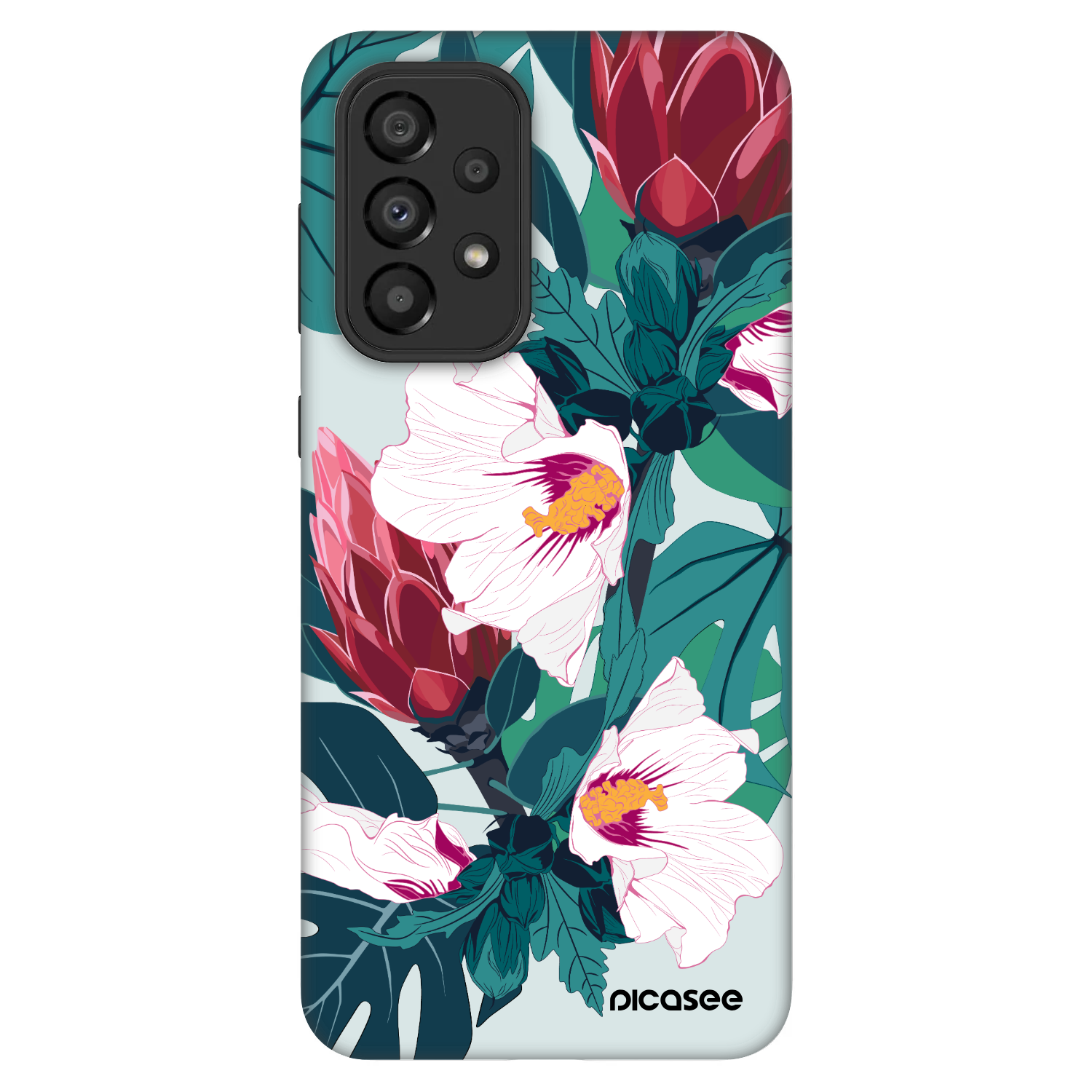 Picasee Fashion Case Samsung Galaxy A33 5G A336 - Rhododendron