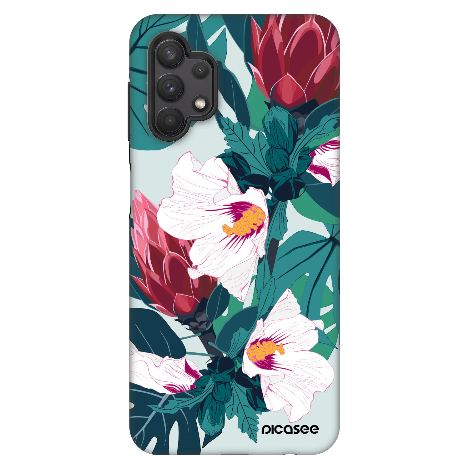 Picasee Fashion Case Samsung Galaxy A32 5G A326B - Rhododendron