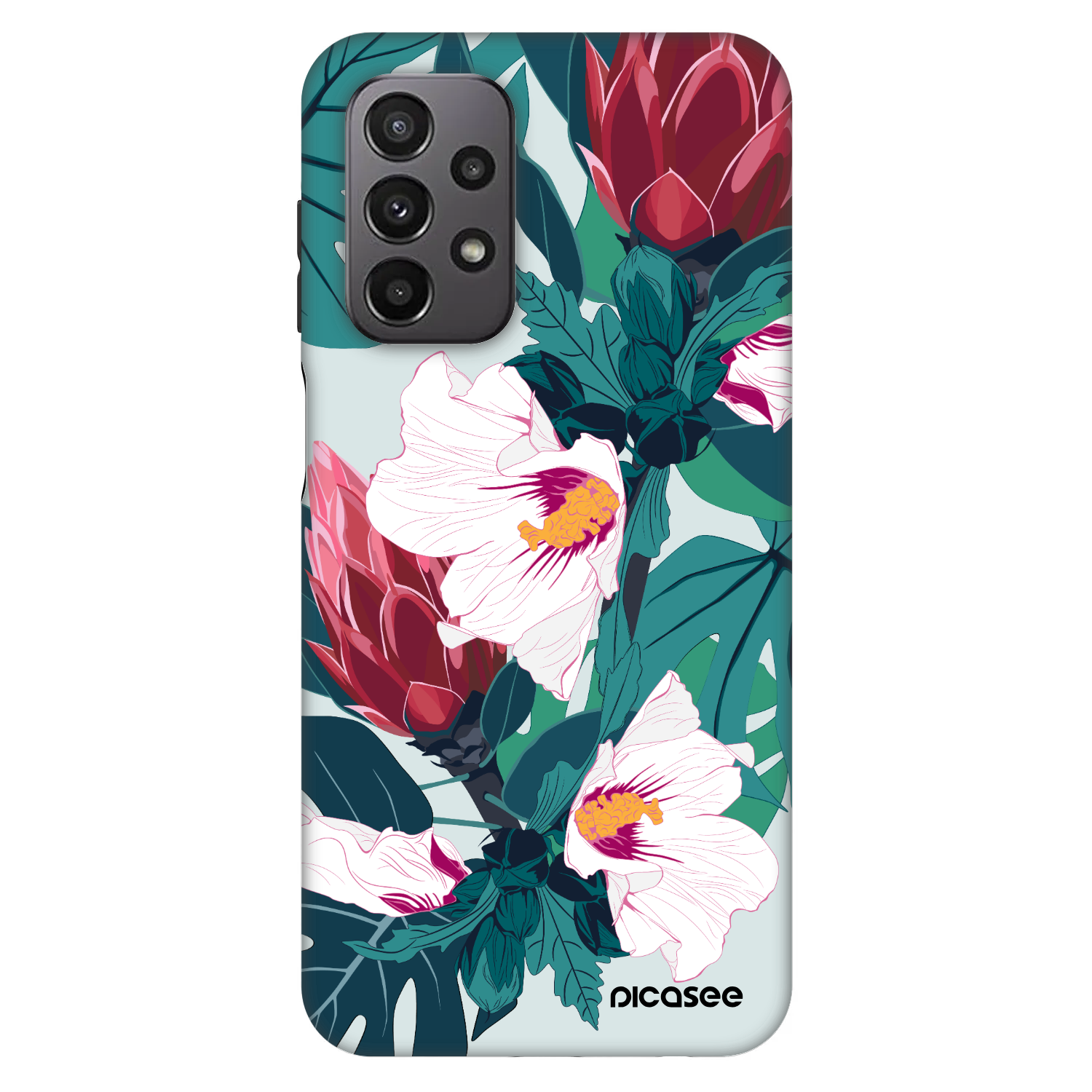 Picasee Fashion Case Samsung Galaxy A23 A235F 4G - Rhododendron