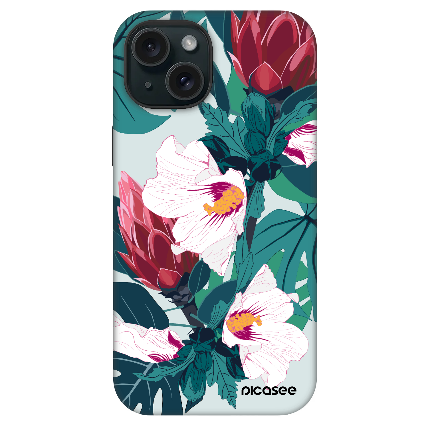 Picasee Fashion Case MagSafe Apple iPhone 15 - Rhododendron